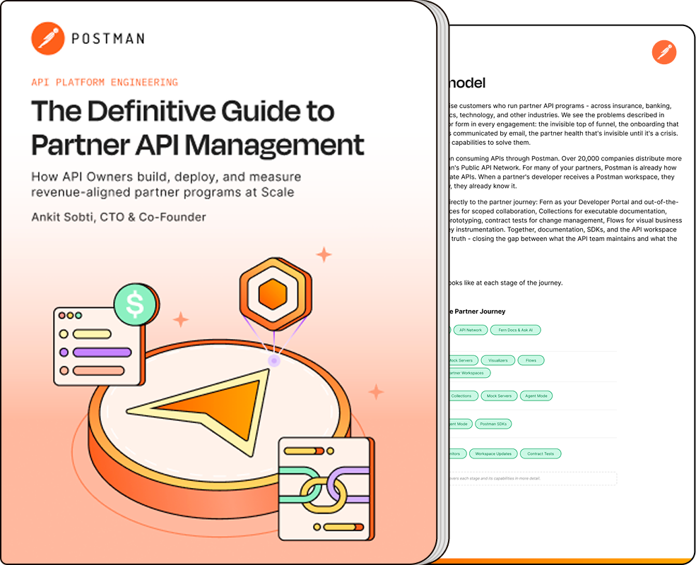 The Definitive Guide to Partner API Management cover